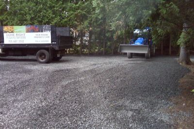 Muskoka Gravel Driveway Project